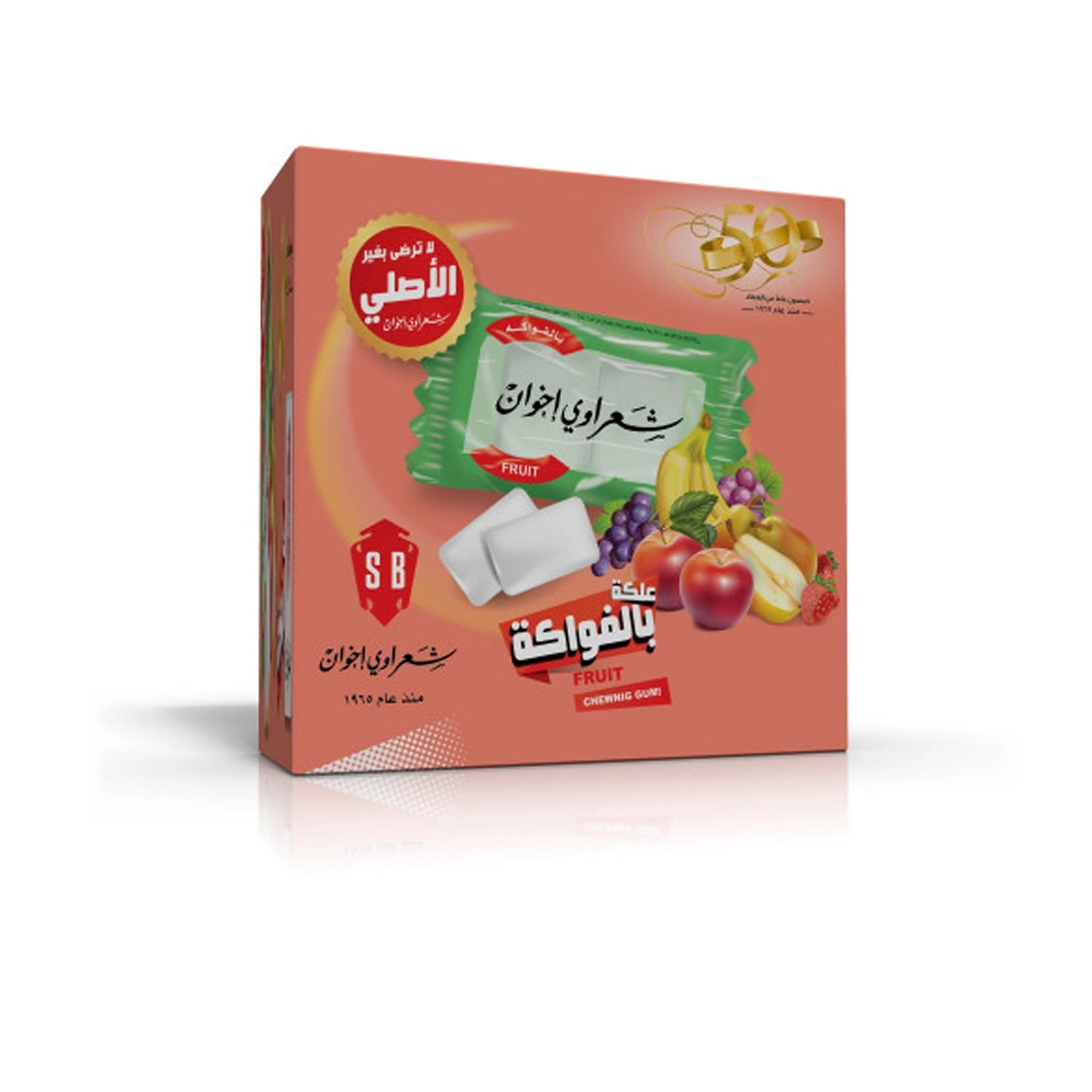 علكة شعراوي بنكهة الفواكة